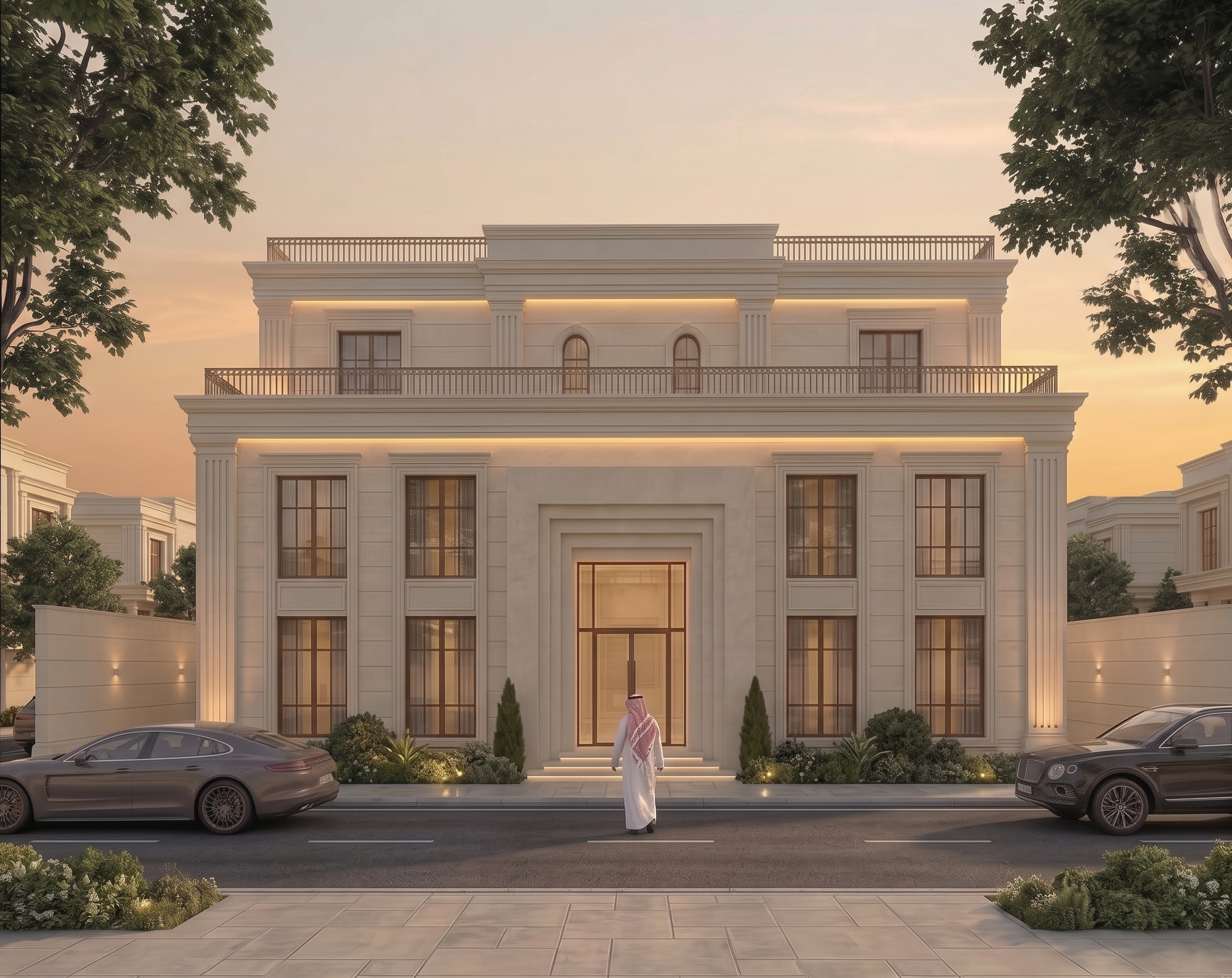 مشروع فيلا سكنية فاخرة